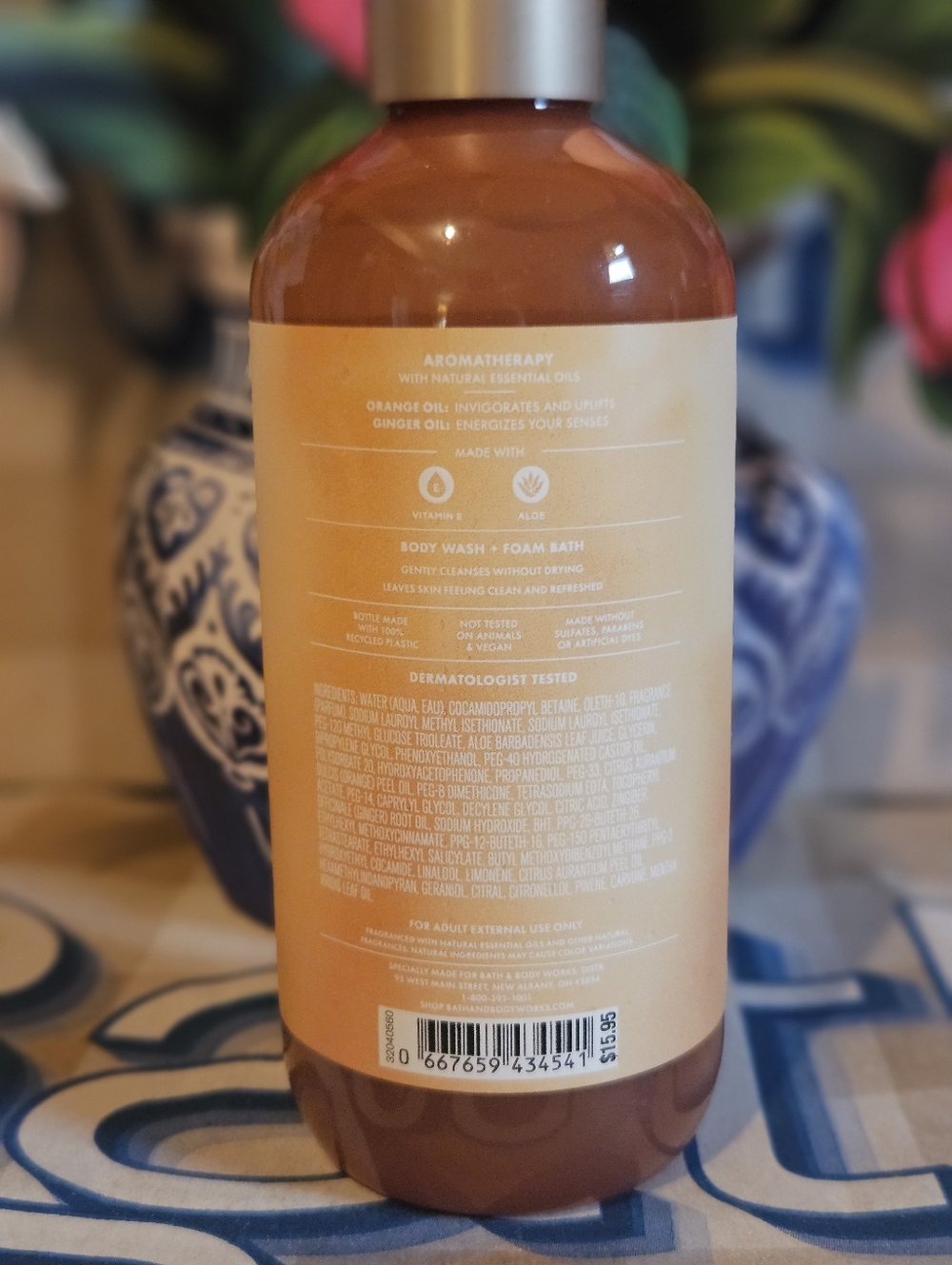 NWT Bath & Body Works Energy Orange & Ginger Bundle - Cream & Orange - Picture 5 of 12